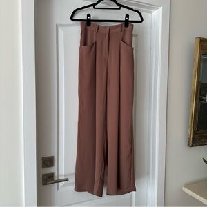 Croft & Barrow Women's Wide Leg Pants in Dusty Rose